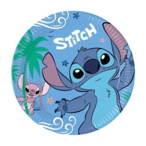 Stitch Kertakäyttölautanen 23 cm 8 kpl
